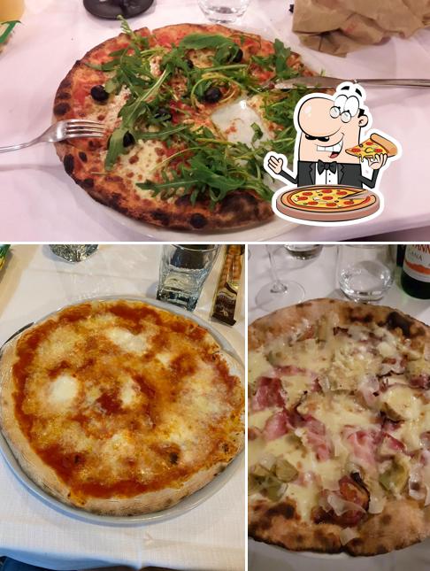 Scegli tra le svariate varianti di pizza