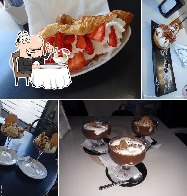 Noir Cafe' serve un'ampia varietà di dolci