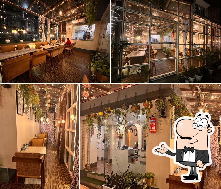 The interior of Krack - Café and Restaurant