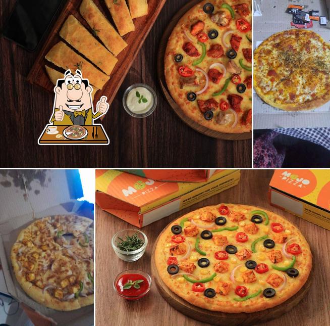 At MOJO Pizza - 2X Toppings, you can get pizza