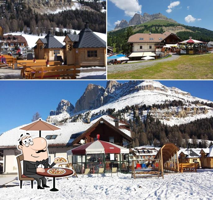 Puoi goderti l'aria fresca dal dehors di ANTERMONT Bar-Restaurant-Pizzeria-Rooms