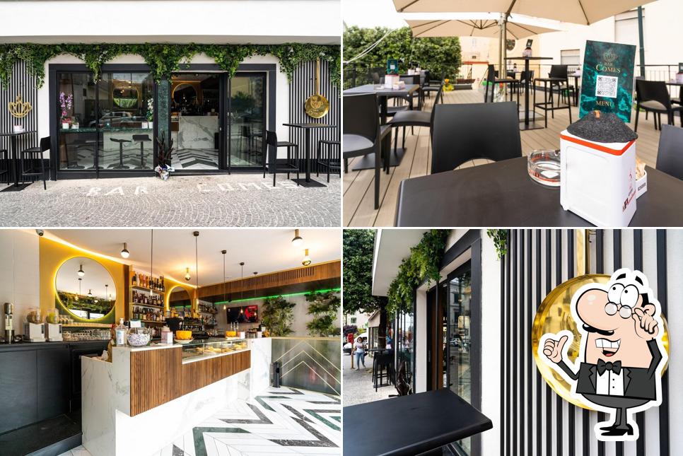 Dai un'occhiata agli interni di Bar Comes