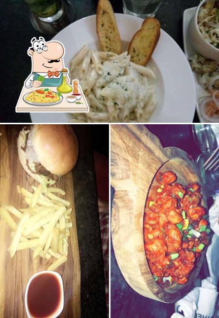 Food at Big Bang Theory Bar and Kitchen