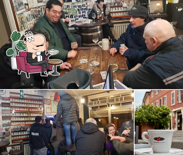 Dai un’occhiata alla foto che presenta la interni e bevanda di Fiaschetteria El Manegheto