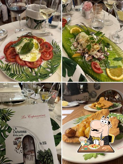 Cibo al Ristorante La Capannina