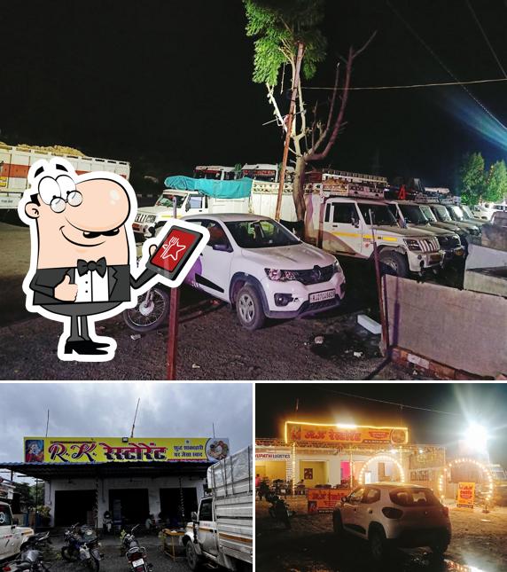 Check out how R.K RESTAURANT looks outside