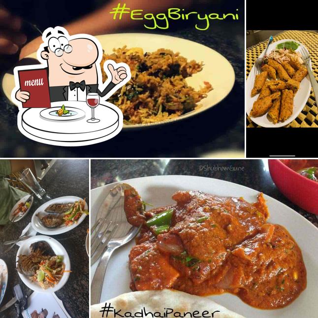 Food at AJ's Kitchen Bar & Restaurant