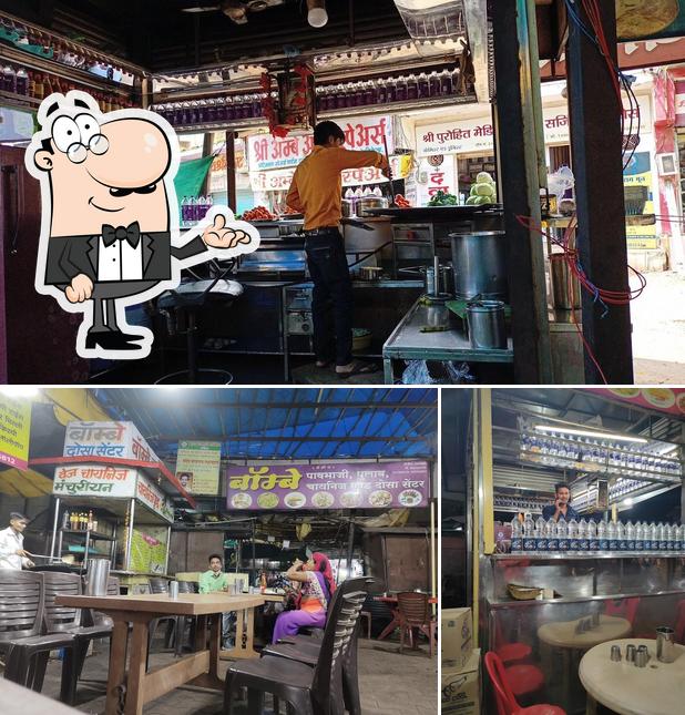 The interior of Bombay Pav Bhaji and Chinese
