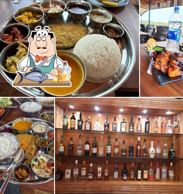 Grilled salmon at Fisherman's Village