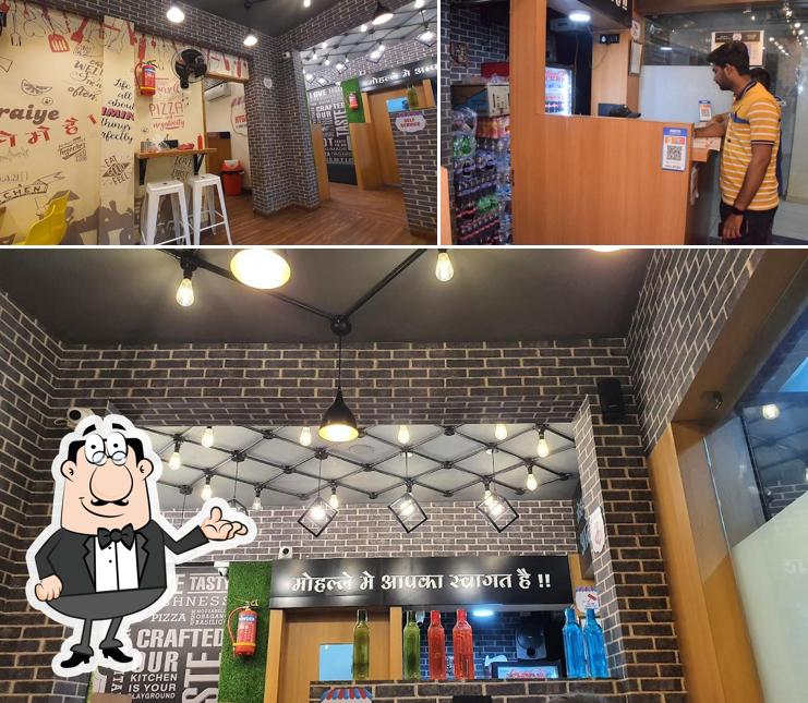 The interior of Food Mohalla Palanpur