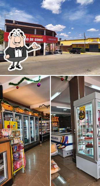 Confira a imagem mostrando interior e exterior no Forno de Goiás