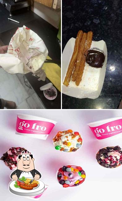 The image of Go Fro-Frozen Yogurt & More’s food and exterior