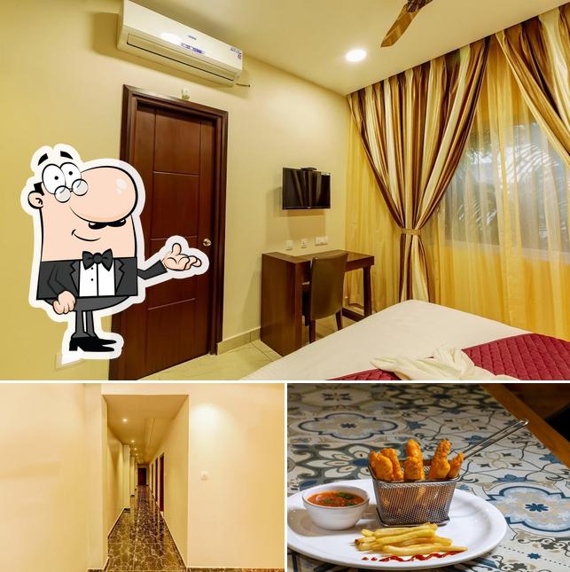 The image of interior and fries at Hotel Akshay Grand