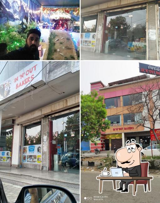 The interior of In 'N' Out Bakers