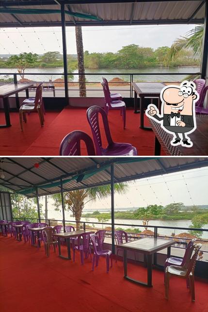 The interior of Karma Food Court