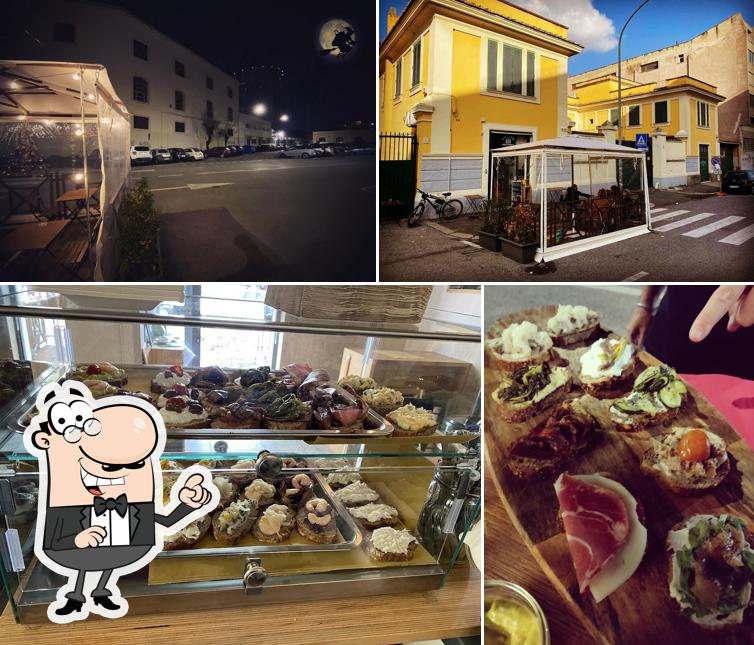 Tra le diverse cose da L’Antagonista - Spiriti & Cicchetti si possono trovare la esterno e cibo