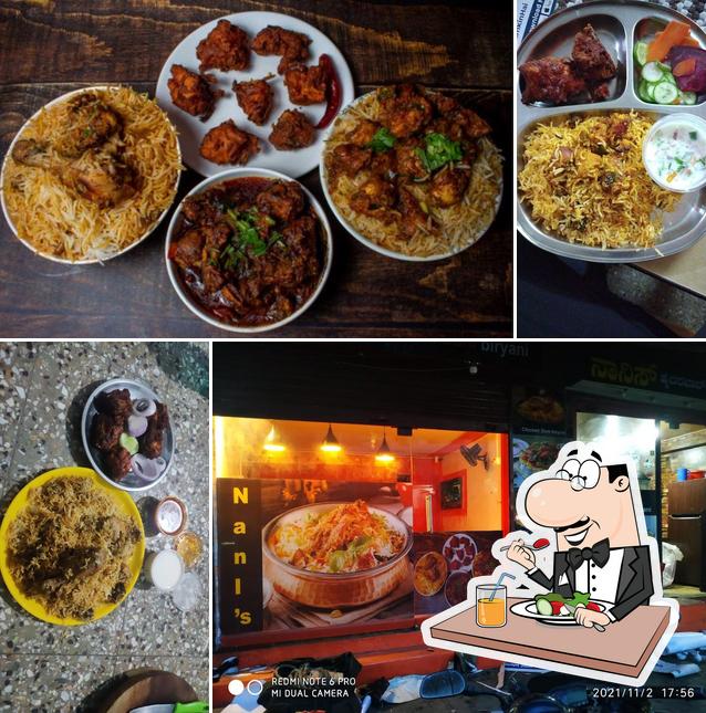 Meals at Nani's Hyderabad Dum Biryani