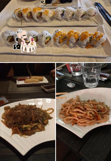 Platti al Ristorante Giapponese Kiyomi