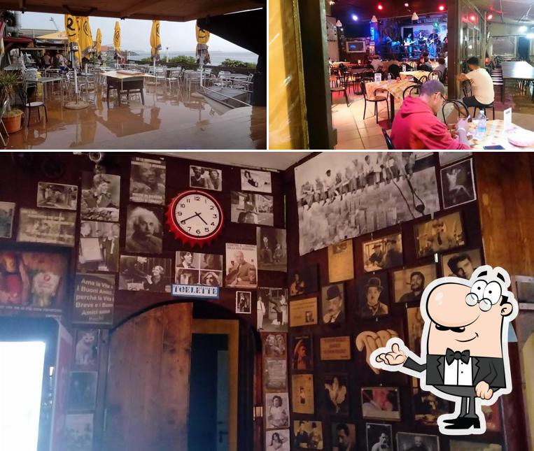Gli interni di Trattoria Pizzeria Utri Beach