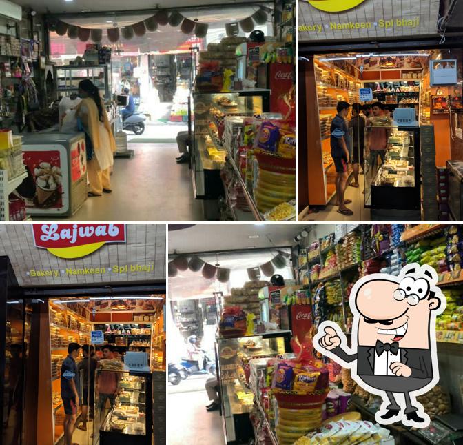 The interior of VARUN LAJWAB BAKERY