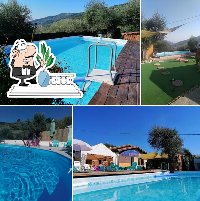 Gli esterni di Villa Glulie Ristocasa