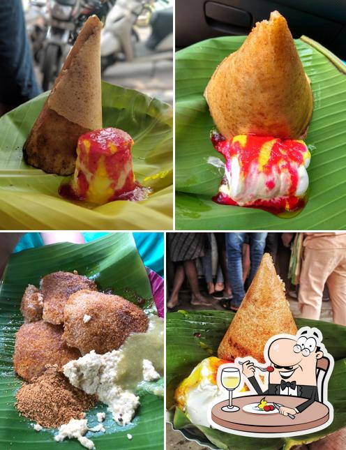 Meals at Anji's idli shop