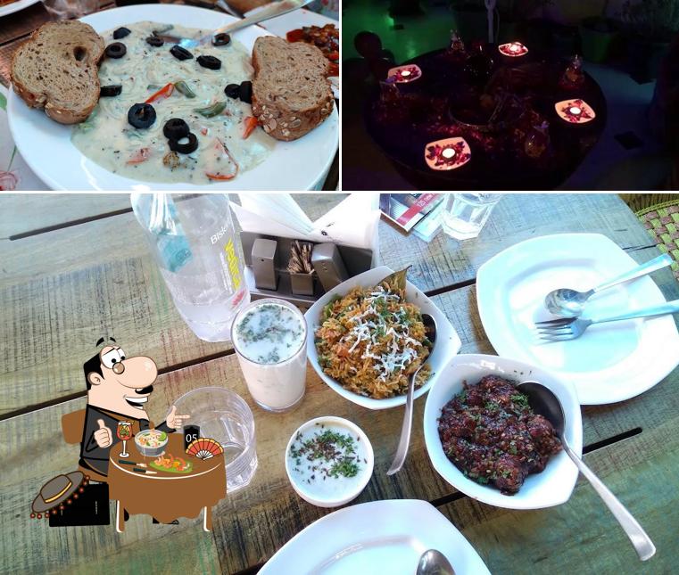 Food at 11 FLOWERS ROOFTOP CAFE