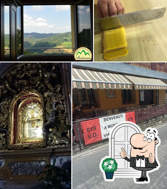 Gli esterni di Albergo ristorante Montevenere