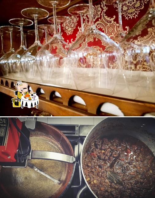 Cibo al Ristorante L'Ostu di San Giacu