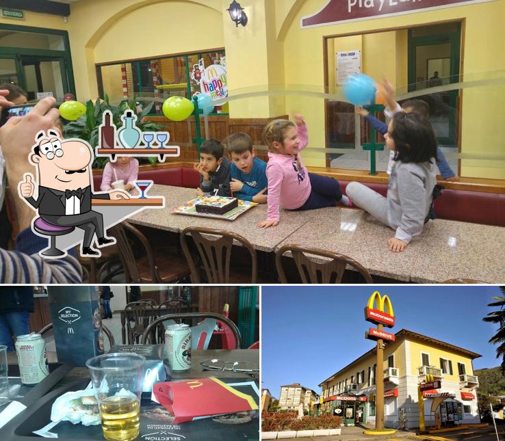 La interni e esterno del ristorante