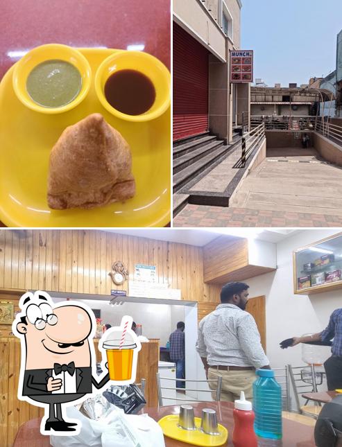Enjoy a beverage at Munch