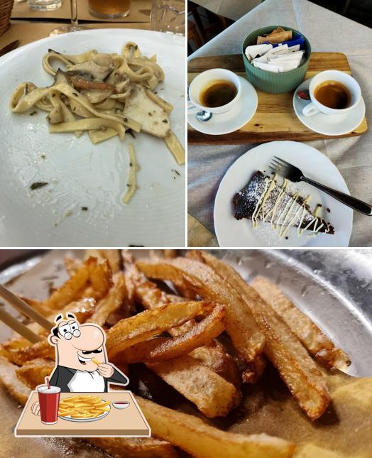 Patatine fritte al La Baita del Diamante