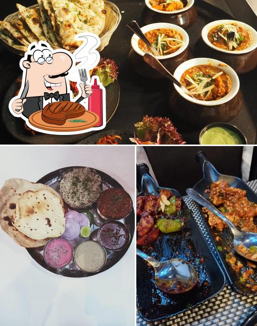 Order meat dishes at Ravvi Kamal Restaurant and Event Management