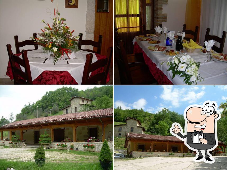 La interni e esterno del ristorante