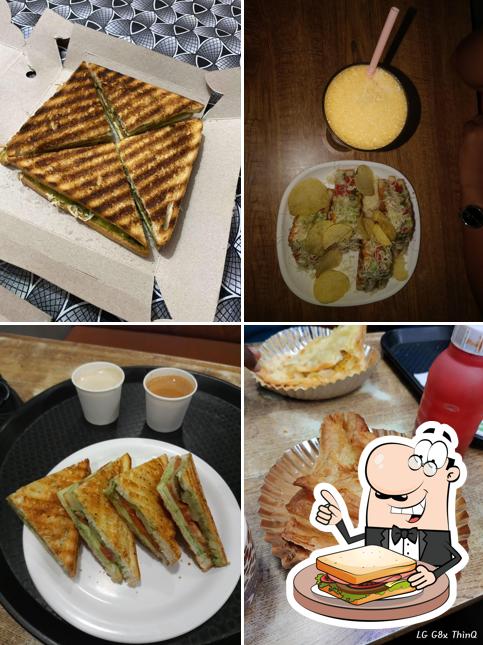 Grilled cheese sandwich at Cafe Tea