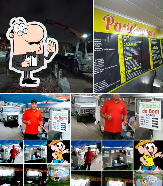 Pastel do Bom e hot dog do bom