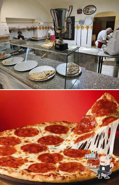 Gli interni di Pizzeria Antiporto