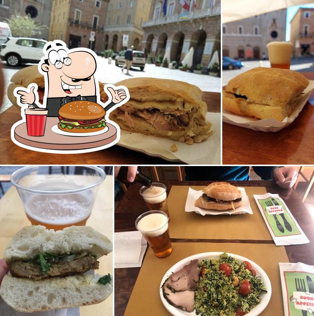 Prova un hamburger a Porchetteria Centrale