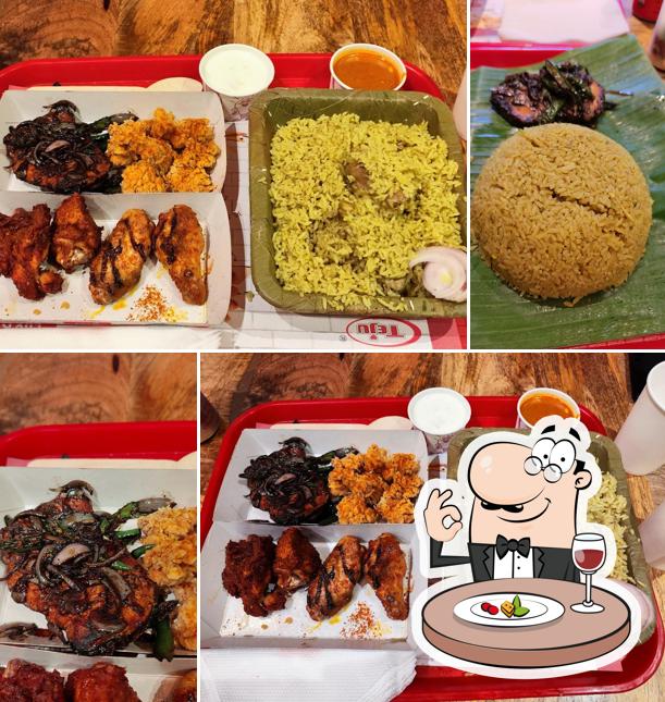 Food at Teju Fry'd MG Road