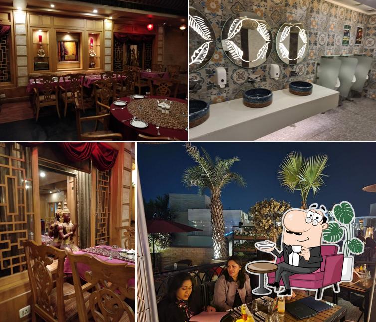 The interior of The Mandarin
