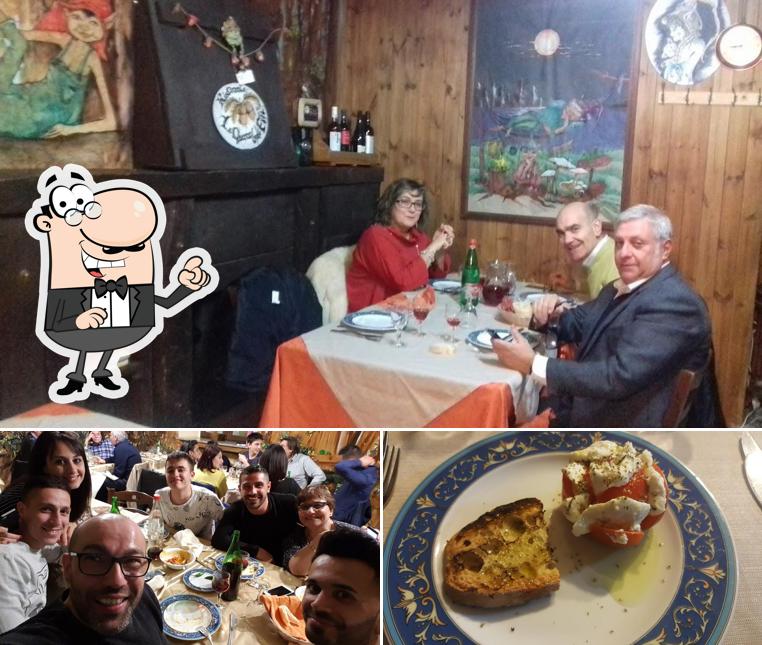 La foto di interni e cibo da Le Querce Degli Elfi