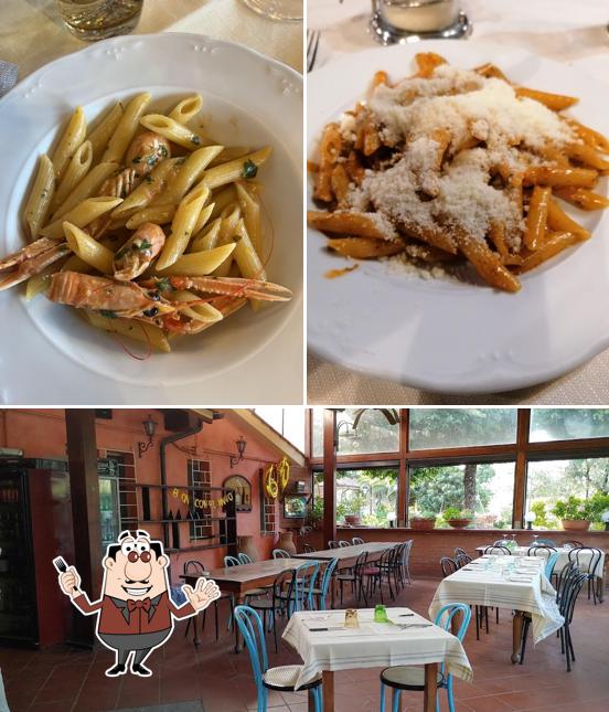 La foto della cibo e interni di Ristorante da Nando