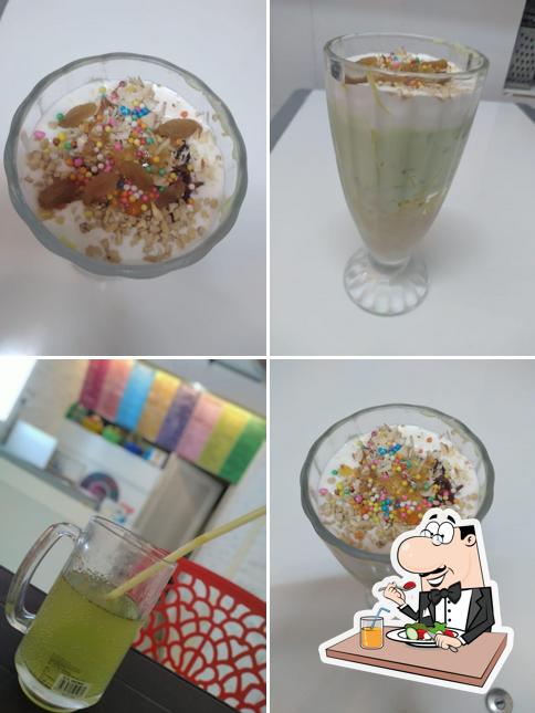 Food at The Lassi Corner