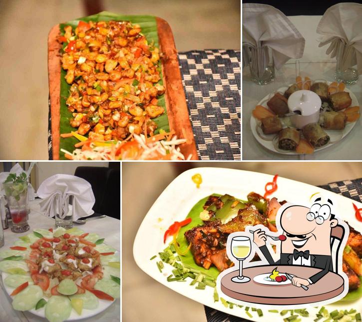 Food at Pasha Restaurant Bar