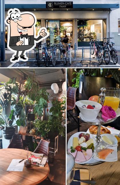 Gli interni di Blumen Café Fany