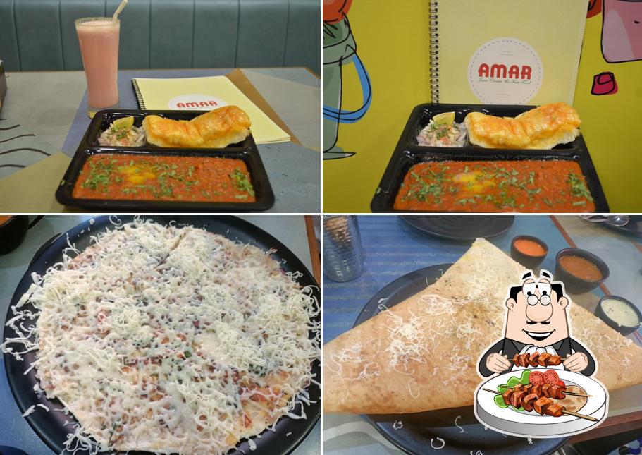 Meals at Amar juice centre