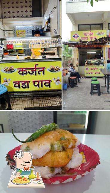 Food at Karjat vadapav