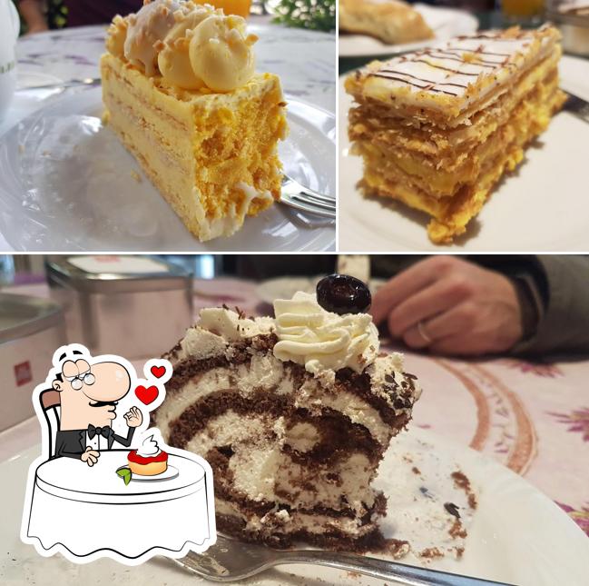 Cafè Pasticceria Zanolini serve un'ampia selezione di dolci