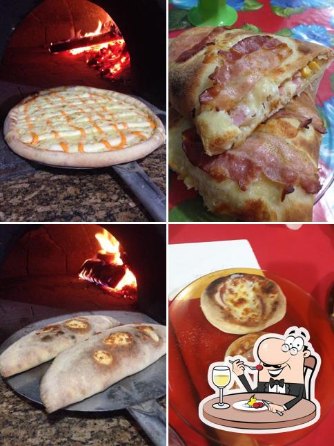 Platos en Fogazzaria e pizzaria Roma
