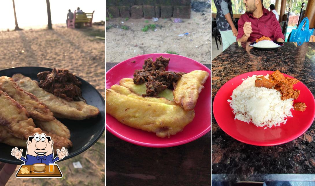 Food at Hameecha's pallicurry